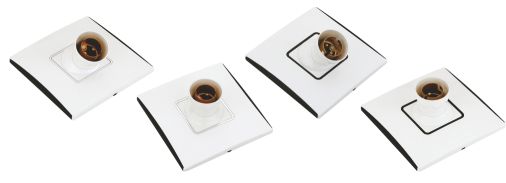 Modular Angle Holder PVC (4.5x4.5) Blackline