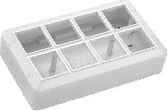 Modular Surface Gang Box ECO (S.L.) 2 M