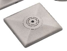 Modular Celling Rose ECO Metallic Grey (5x5)