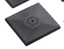 Modular Batten Holder ECO Matt Black (5x5)
